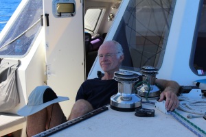 Bill says it's great to be sailing again.